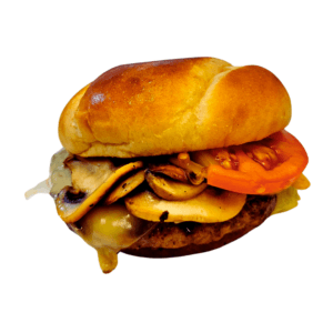 Mushroom Swiss Burger
