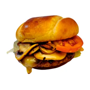 Mushroom Swiss Burger