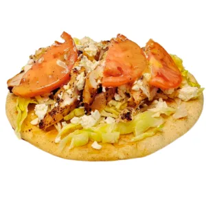 Greek Chicken on pita
